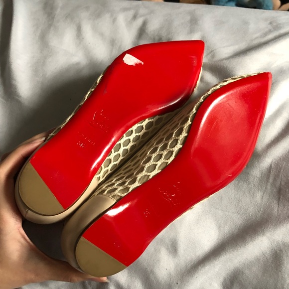 BRAND NEW AUTHENTIC CHRISTIAN LOUBOUTIN FLATS - Picture 2 of 3